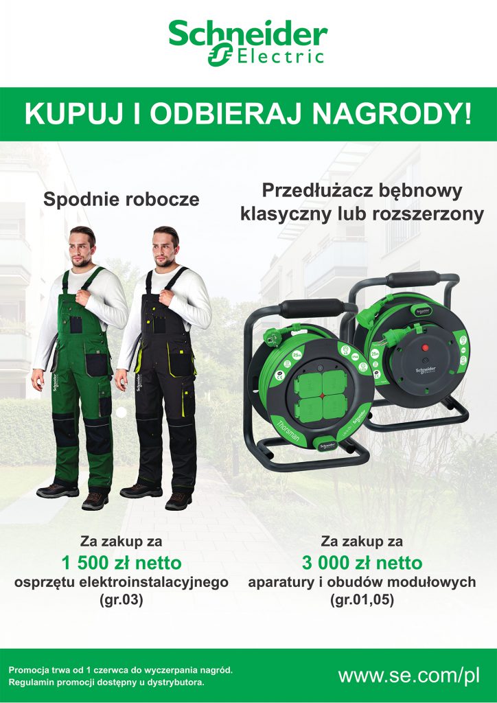 plakat konkursu Schneider Electric